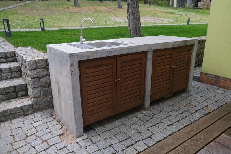 Outdoor Concrete Bar Top
