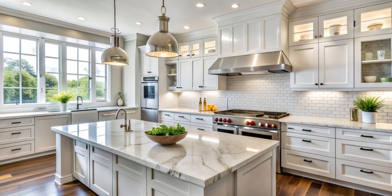 Marble Countertop Installation in Marin County, CA
