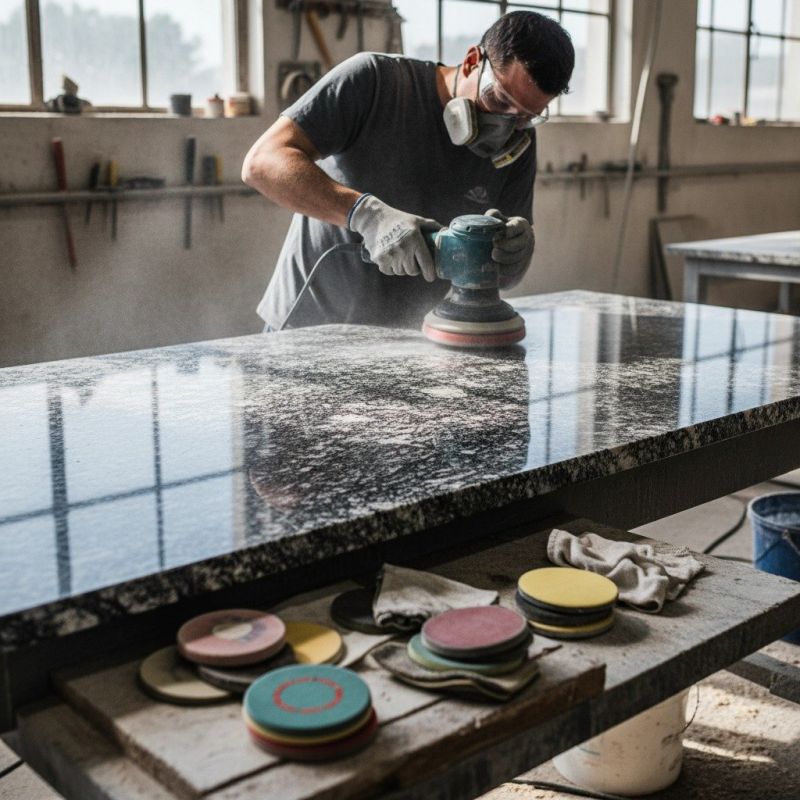 Marble Countertop Polishing in Roseville, CA