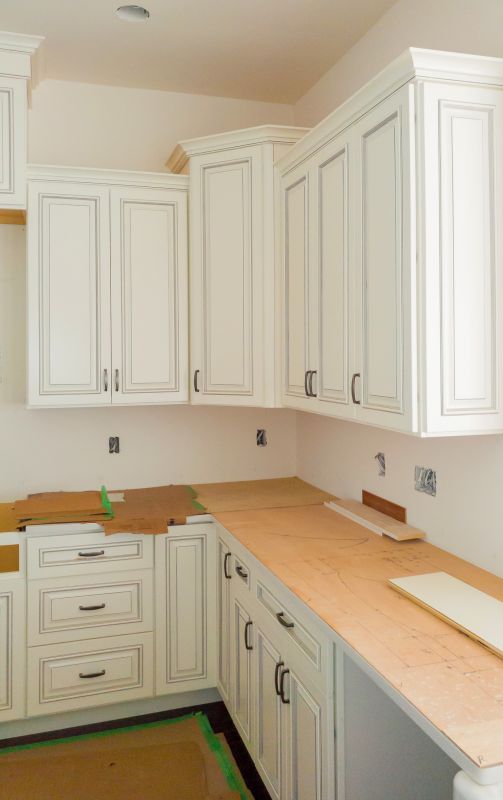 Pine Cabinets Installation in Bloomington, IN
