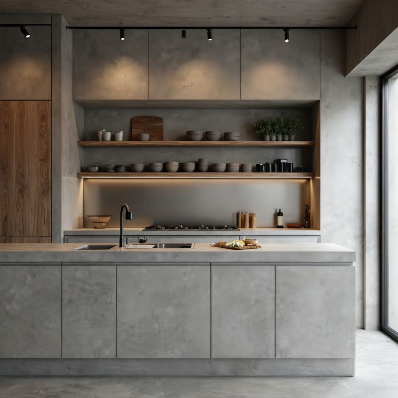 Poured Countertop Installation in Santa Rosa, CA